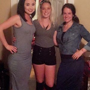 Black High Waisted Shorts